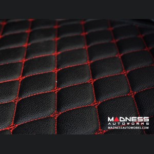 Jeep Renegade Floor Liner Set - Black w/ Red Stitching